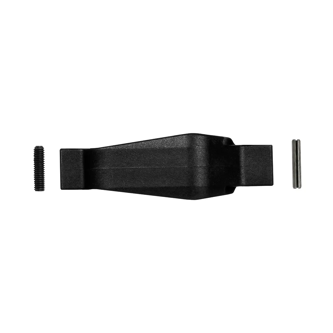 KEY-711 polymer AR-15 trigger guard with roll pin and set screw, product view