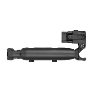 NEXUS-AK folding stock in folded position with AK mounting interface, product view