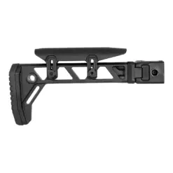 NEXUS-CP polymer folding stock extended with adjustable cheek riser fitted, product view