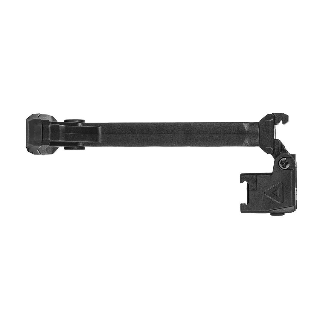 NEXUS folding stock in folded position with Picatinny mount, product view